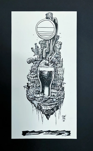 Eddie Vedder Dublin 2017 (Original Inking)
