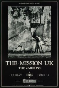 The Mission U.K. San Francisco 1988