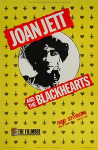 Joan Jett and the Blackhearts San Francisco 1988