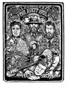Avett Brother Charlotte V 2004