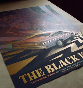 Black Keys Pittsburgh 2019 (AP Gold Foil Variant)