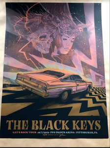 Black Keys Pittsburgh 2019 (AP Gold Foil Variant)