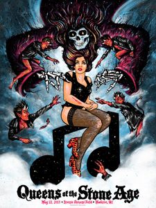 Queens of the Stone Age Madison 2018 (Artist Proof)