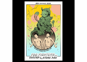 Foo Fighters / Queens Of The Stone Age Sao Paulo 2018 (Night 2)