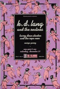 k.d. lang and the re-clines San Francisco 1988