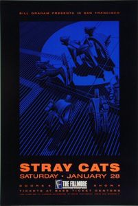 Stray Cats San Francisco 1989