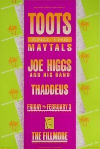 Toots & the Maytals San Francisco 1989