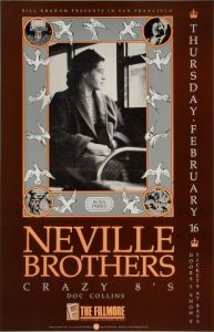 The Neville Brothers San Francisco 1989