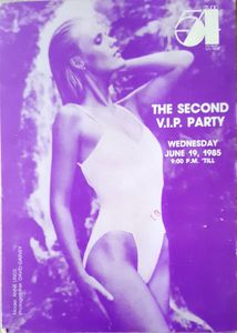 The Second V.I.P. Party Wednesday June, 19 1985