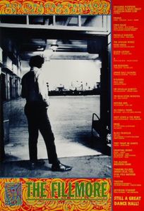 Fillmore Opening Month Calendar San Francisco 1994