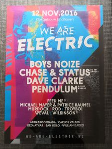 We Are Electric - Eindhoven 2016