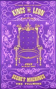 Kings Of Leon San Francisco 2005 (Artist edition)
