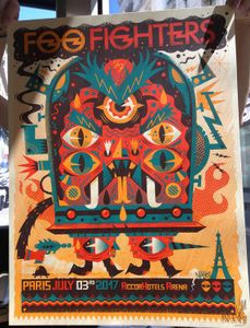 Foo Fighters Paris 2017 (Artist Proof)