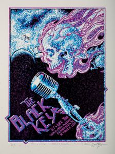 Black Keys Grand Rapids 2019 (Watercolor Edition)