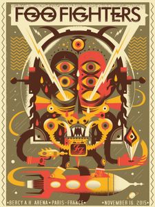 Foo Fighters Paris 2015 (Artist Proof)