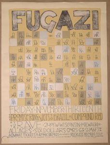 Fugazi Promise Ring Jets To Brazil Compound Red 