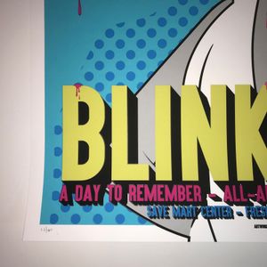 Blink-182 Fresno 2016 (Artist Proof)
