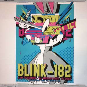 Blink-182 Fresno 2016 (Artist Proof)