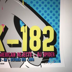 Blink-182 Fresno 2016 (Artist Proof)