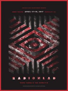 Radiohead Berkeley 2017 (Red edition)