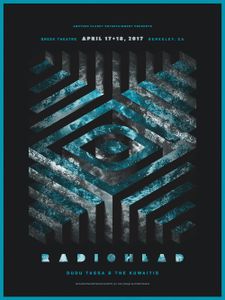 Radiohead Berkeley 2017 (Blue edition)