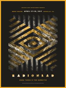 Radiohead Berkeley 2017 (Yellow edition)