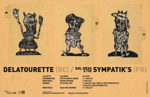 DELATOURETTE + Sol Hess & the Sympatik's