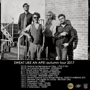 Sweat Like An Ape! Autumn Tour 2017