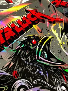 Metallica Stuttgart 2018 (Night 1) (AP Rainbow Foil Variant)