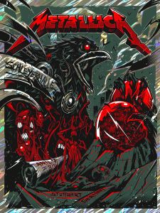 Metallica Stuttgart 2018 (Night 1) (AP Lava Foil Variant)