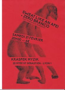 Sweat Like An Ape! + Zero Branco