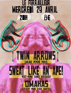 Twin Arrows + Sweat Like An Ape! + Omahas