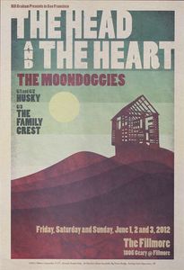 The Head and the Heart San Francisco 2012
