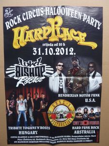 Rock Circus Halloween Party - Zagreb, 2012