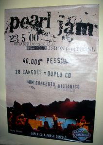 Pearl Jam - 23 5 00 - Estádio Do Restelo - Lisbon, Portugal