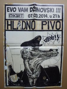 Hladno Pivo - Evo Vam Džinovski!!! Tour, Zagreb 2014