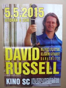 David Russell - Zagreb, 2015