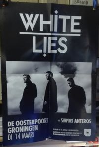 White Lies De Oosterpoort, Groningen Dinsdag 14 Maart 2017