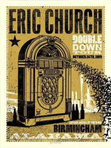 Eric Church Birmingham 2019 (Gold Edition)