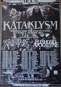 Kataklysm UK Tour 2014