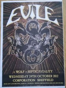 Evile Sheffield 2012