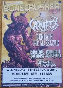 Carnifex Manchester 2012