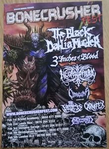 The Black Dahlia Murder UK Tour 2010