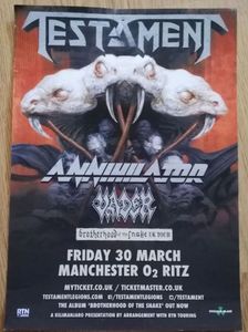 Testament Manchester 2018