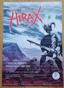 Hirax Manchester 2015