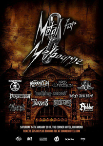 Metal For Melbourne Festival Melbourne 2017