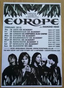 Europe UK Tour 2010
