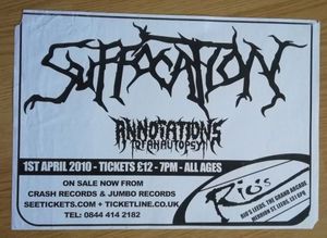 Suffocation Leeds 2010