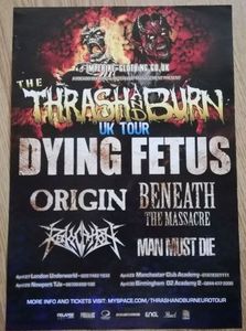 Dying Fetus UK Tour 2010