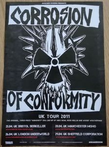Corrosion Of Conformity UK Tour 2011